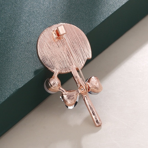 Lollipop Brooch Lollipop Pin Rhinestone Candy Brooch Pin - Picture 2 of 2